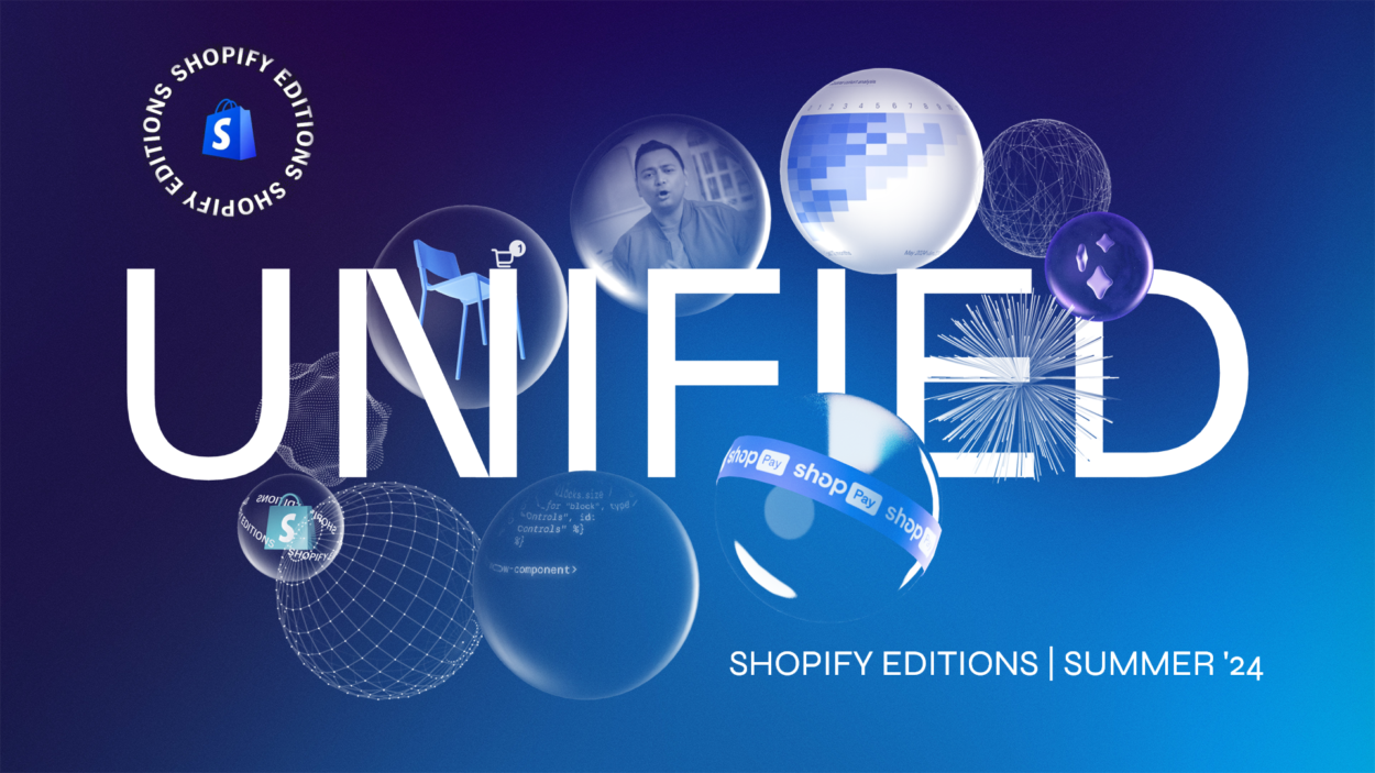 Ontdek de nieuwe features van Shopify Editions | Summer '24